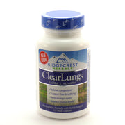 RidgeCrest Herbals Clear Lungs Extra Strength 120 Vegan Capsules
