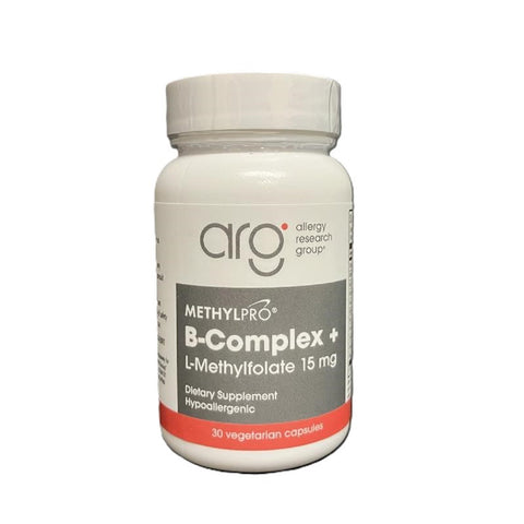 MethylPro B-Complex with 15mg L-Methylfolate – 30 Capsules | Advanced B-Vitamin Support for Energy & Brain Health