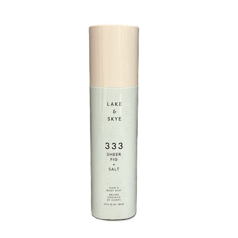 Lake & Skye 333: Sheer Fig + Salt Hair + Body Mist - 3.4oz  / 100ml