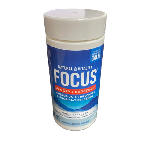 Natural Vitality Focus Magnesium L-Threonate 60 CT