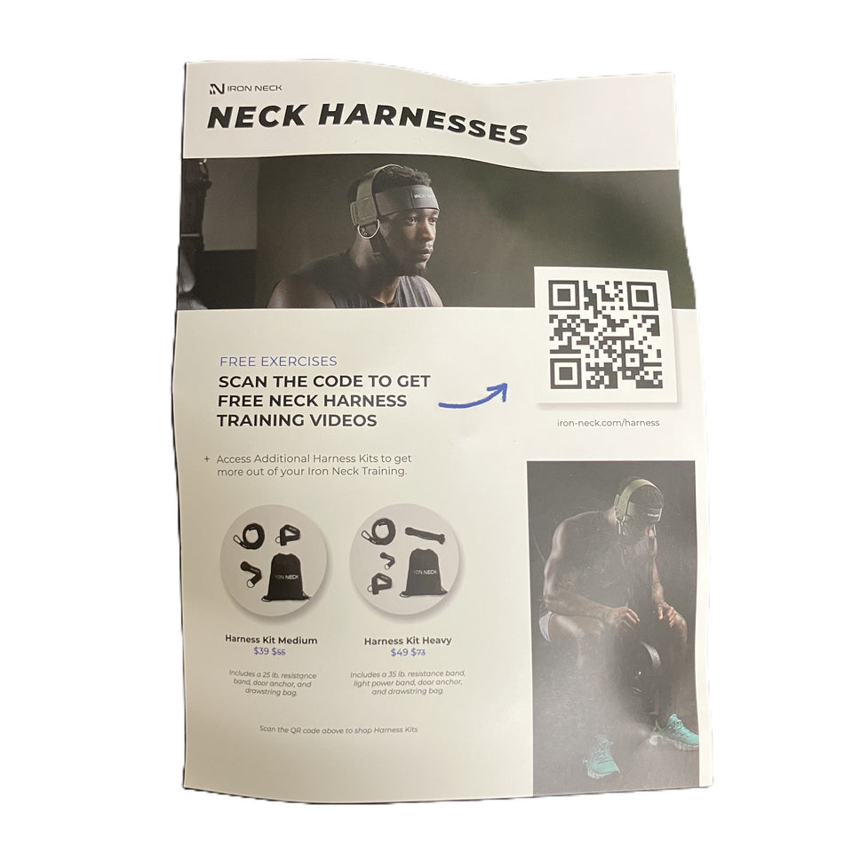 Iron Neck Harness Versatile Neck Exerciser Alpha Harness Green