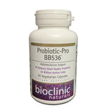 Bioclinic Naturals Probiotic Pro BB536 60 capsules Morinaga Bifidobacterium longum gut immune shelf-stable | Beauty Riche