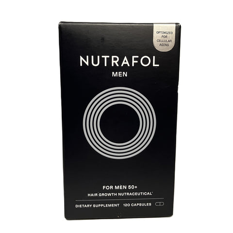 Nutrafol Men 50+ Hair Growth Nutraceutical - 120 Capsules - 1 Month Supply