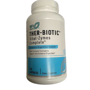 Klaire Labs SFI Health Ther-Biotic Vital-Zymes Complete 120 Capsules