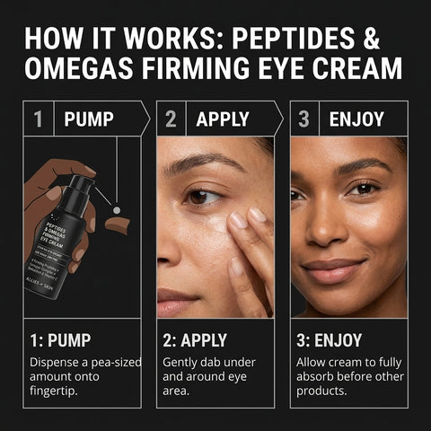 Allies of Skin Peptides & Omegas Firming Eye Cream 0.5 fl oz – Lipid-Rich Eye Treatment