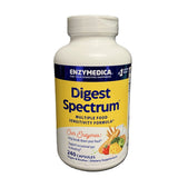 Enzymedica Digest Spectrum Digestive Enzymes, 240 Capsules, Broad Spectrum Enzyme Blend, Daily Digestive Support Supplement