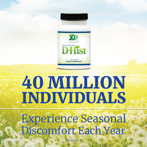 Ortho Molecular  Natural D-Hist  120 Capsules