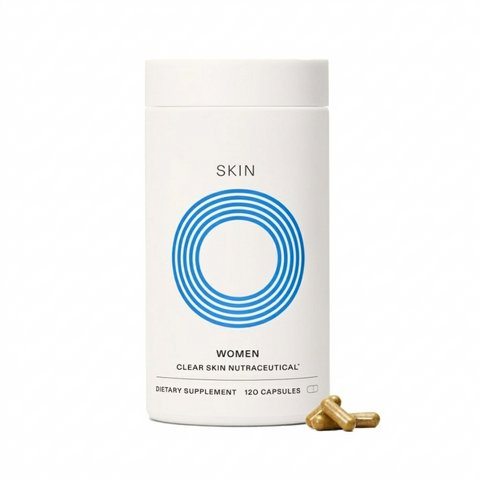 NFL Clear Skin Acne Supplement for Women – 1 Month Supply | Dermatologist-Developed for Clear, Healthy Skin