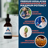 Ayush Herbs Ashwagandha Adult Drops – 2 fl oz | Stress Support & Adaptogenic Herbal Supplement