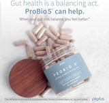 Plexus Probio5 Supplement – 60 Capsules (2 Pack) | Supports Gut Health & Digestive Balance