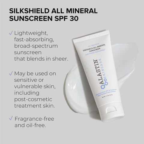 Alastin SilkShield All Mineral Sunscreen SPF 30 with TriHex Technology (1.9 fl oz)