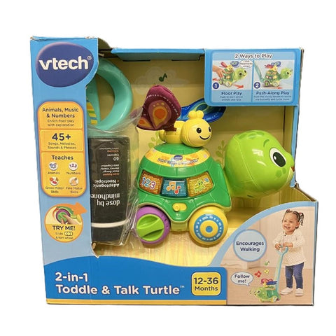 VTech 2-in-1 Toddle & Talk Turtle Baby and Toddler Toys