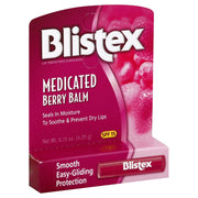 Blistex Medicated Lip Balm - Berry 0.15 oz Tube Pack of 24