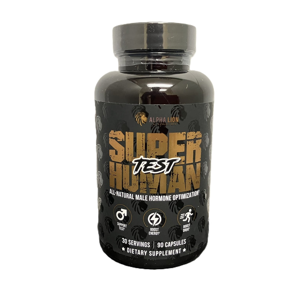 Alpha Lion Superhuman Test 90 caps Natural Testosterone Booster for Men
