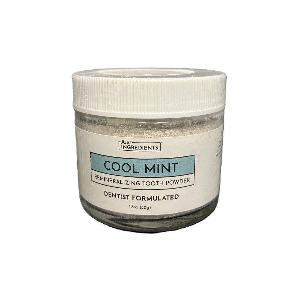 Just Ingredients Remineralizing Tooth Powder (Mint) 1.8 oz