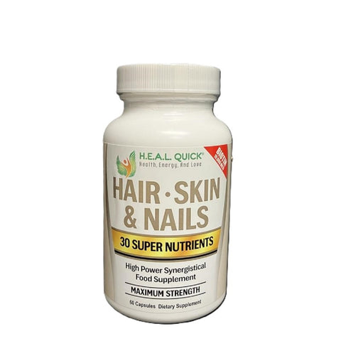 Century Systems Hair Skin Nails High Power Synergistical Food Supplement Maximum Strength 60 Capsules