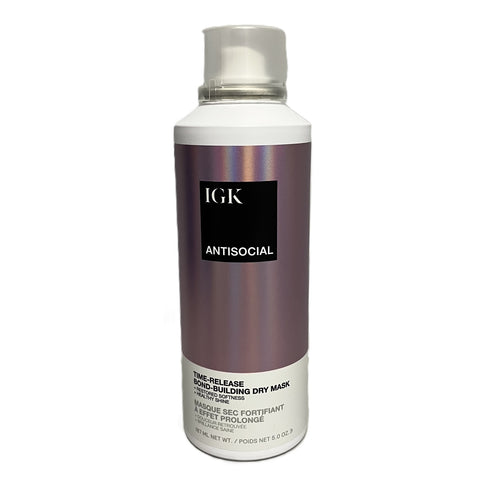IGK Antisocial Time Release Bond Building Dry Hair Mask 5.0 Oz