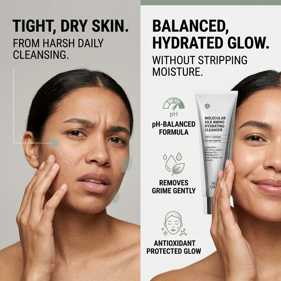 Allies of Skin Molecular Silk Amino Hydrating Cleanser 3.4 oz