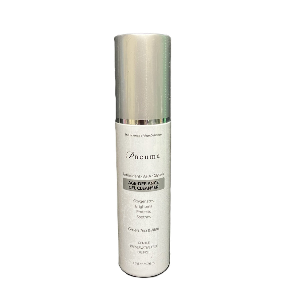 N1O1 Pneuma Age Defiance Gel Cleanser Oil Free 3.3 oz Antioxidant AHA Glycolic