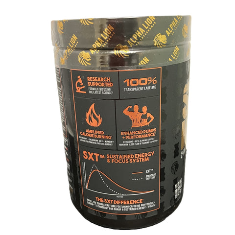 Alpha Lion Superhuman Burn 2-in-1 Metabolism Booster Weight Loss Energy and Focus Powder 21 Servings Hunk Juice