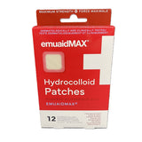 Emuaid EMUAIDMAX Hydrocolloid Patches 12ct