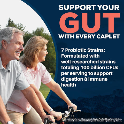 Ayush Herbs Probiotic 100B – 60 Veg Capsules | High-Potency Gut & Immune Support