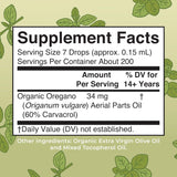 MaryRuth Organics Organic Oregano Oil – 1 Oz | Supports Immune Health & Natural Defense