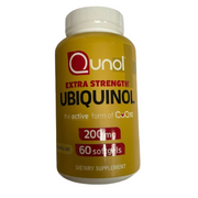 Qunol Ubiquinol CoQ10 200mg Softgels 60 ct