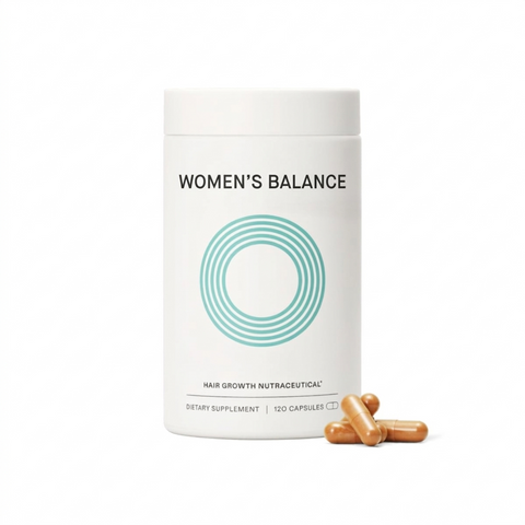 Women's balance hair growth supplement 1 month supply ages 45 plus Maca Astaxanthin Saw Palmetto menopause | Beauty Riche