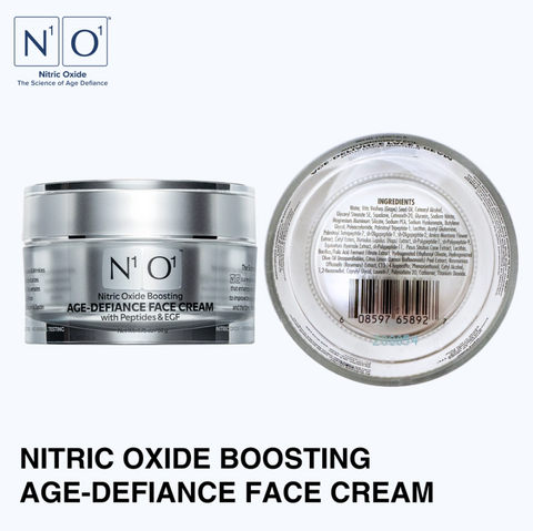 N1O1 Age-Defiance Moisturizer Face Cream 1.75oz – Nitric Oxide Collagen & Elastin Booster