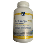 Nordic Naturals ProOmega 2000 Lemon Flavor  120 Soft Gels