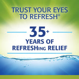 Refresh Relieva Preservative-Free Lubricant Eye Drops 0.33 Fl Oz (10ml) Sterile(2 Pack)