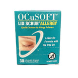 OCuSOFT Lid Scrub Allergy Eyelid Cleanser 30CT