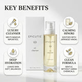Epicutis Oil Cleanser 4oz 120ml – Botanical Fatty Acid Face Cleanser
