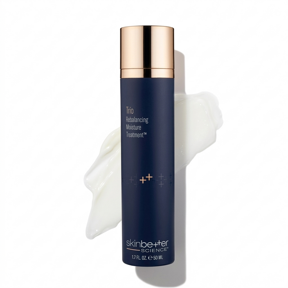 skinbetter science Trio Rebalancing Moisture Treatment 1.7oz triple-action moisturizer dry barrier-compromised skin | Beauty Riche