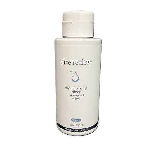 Face Reality Glycolic Lactic Toner   16 Oz