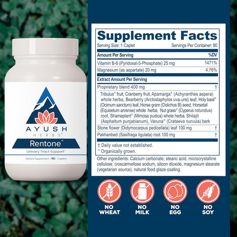 Ayush Herbs Rentone – 90 Capsules | Traditional Botanical Blend