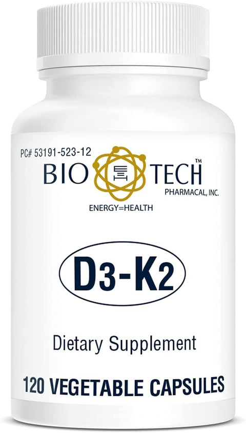 Bio-Tech D3-K2 120 Vegcaps