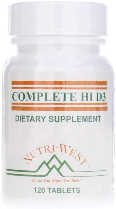 Nutri-West Complete Hi D3 120 Tablets