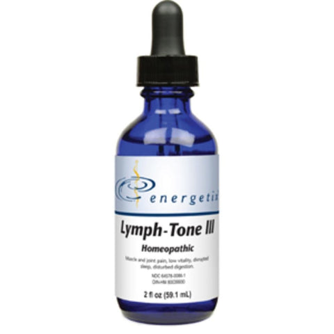 Energetix Lymph-Tone III Homeopathic Liquid Drops, 2 fl oz