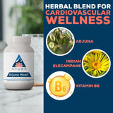 Ayush Herbs Arjuna Heart – 90 Capsules | Herbal Supplement for Circulatory & Heart Wellness