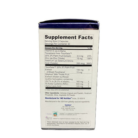 1MD Nutrition LiverMD - Liver Cleanse Supplement | 60 Capsules