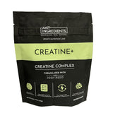 Just Ingredients Creatine  30 Servings Monohydrate Powder with Rejen Fulvic Mineral Complex Supports Muscle Recovery Energy Strength Cognitive Function
