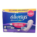 Always Discreet Incontinence Pads, Heavy - Long (117 Count)