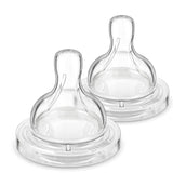 Philips Avent Anti-colic Baby Bottle Fast Flow Nipple, (Pack of 2)