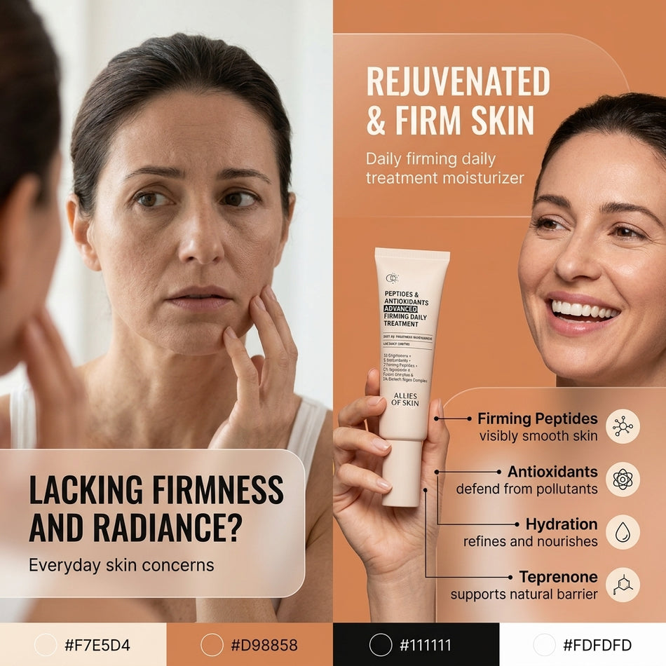 Allies of Skin Peptides & Antioxidants Advanced Firming Daily Treatment 1.6 fl oz