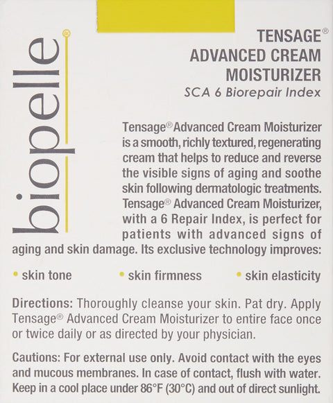 Biopelle Tensage Advanced Cream Moisturizer 1oz 30ml