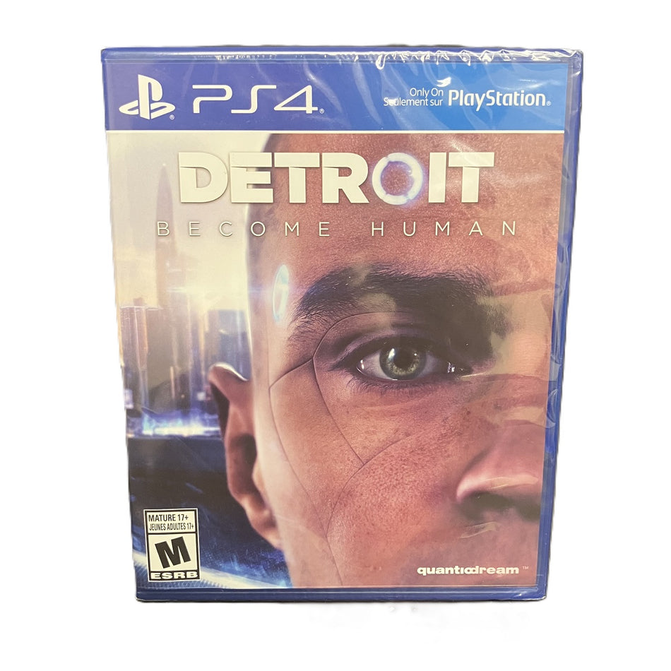 Quantic Dream Detroit Become Human PlayStation 4 Game, Interactive Story Adventure, Choice Based Gameplay, PS4 Console Compatible