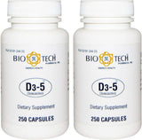 BioTech Pharmacal - D3-5 (5,000 IU) (500 Tablets)