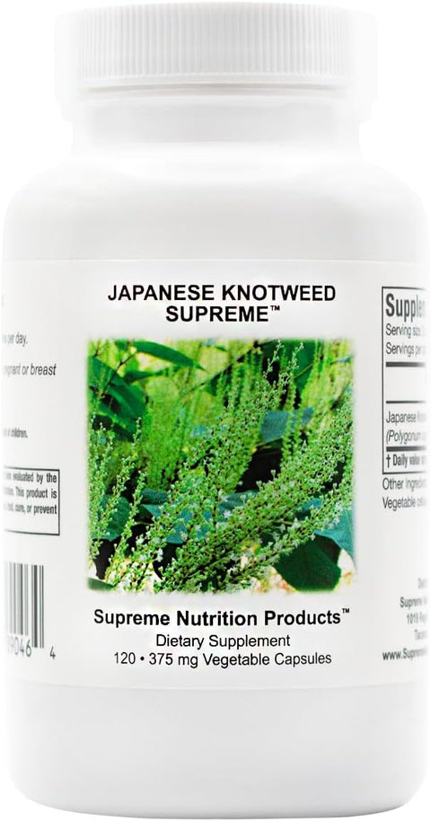 Supreme Nutrition Japanese Knotweed Supreme, 120 Pure Polygonum cuspidatum Vegetarian Capsules